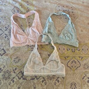 Bralettes bundle (3) urban outfitters/Victoria’s secret